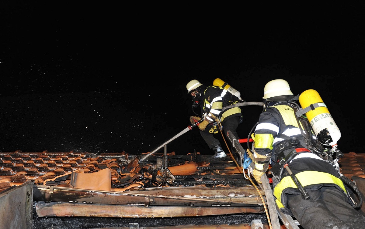 Die Berufsfeuerwehr im Einsatz, Foto: Berufsfeuerwehr München