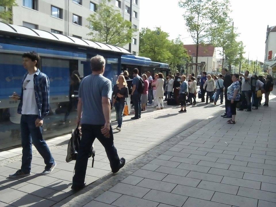 pasing busse wegen bahn-problemen