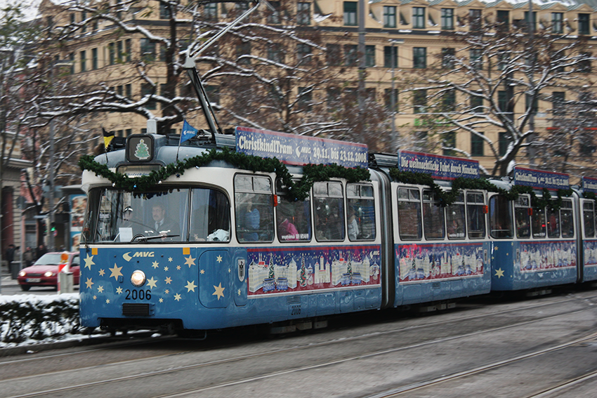 ChristkindlTram in München, ChristkindlTram in München