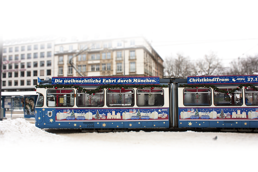 ChristkindlTram in München, ChristkindlTram in München