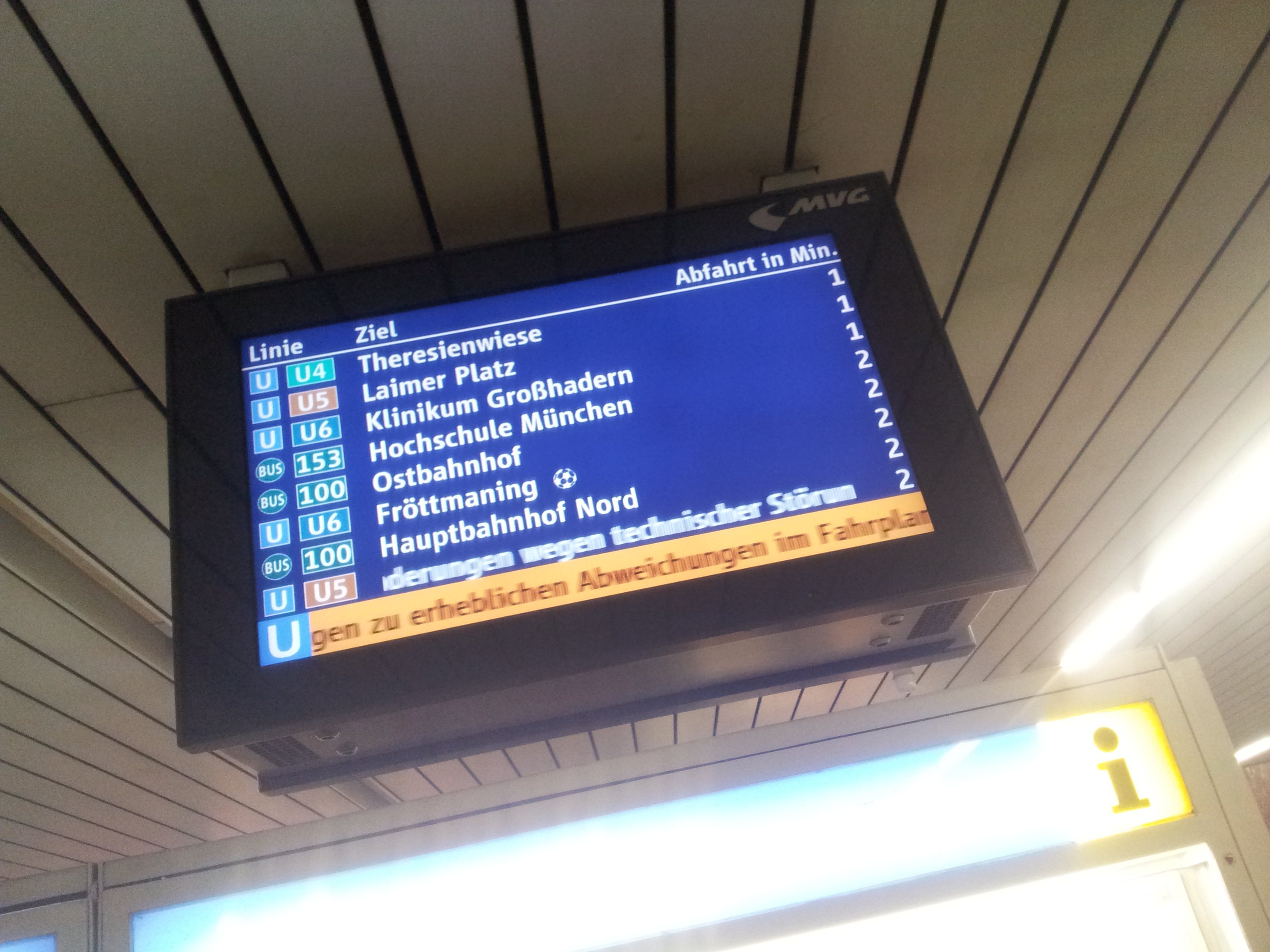 U Bahn München