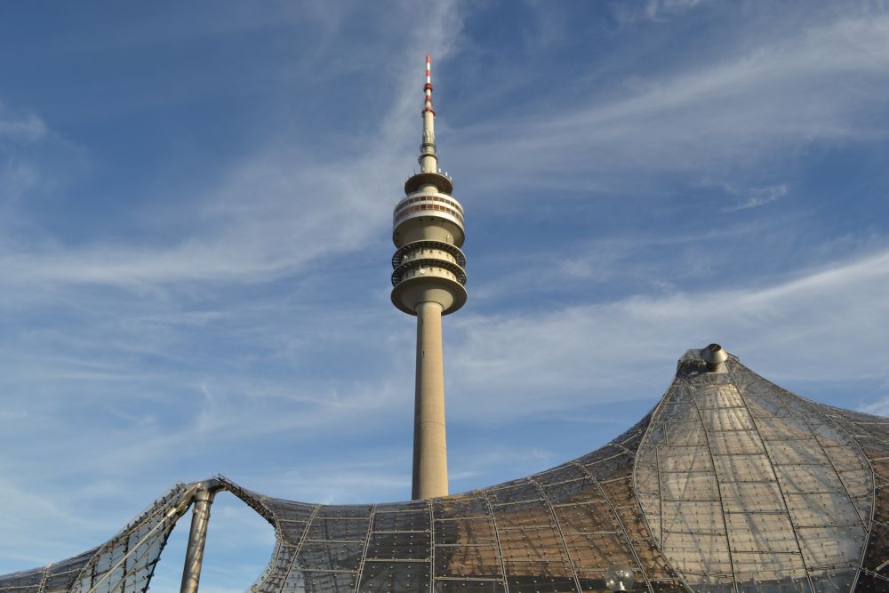 olympiaturm und olympiastadion