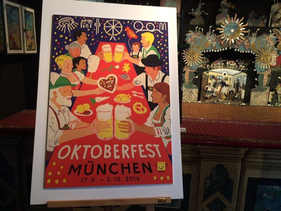Wiesnplakat 2016 Platz 3 Oktoberfest