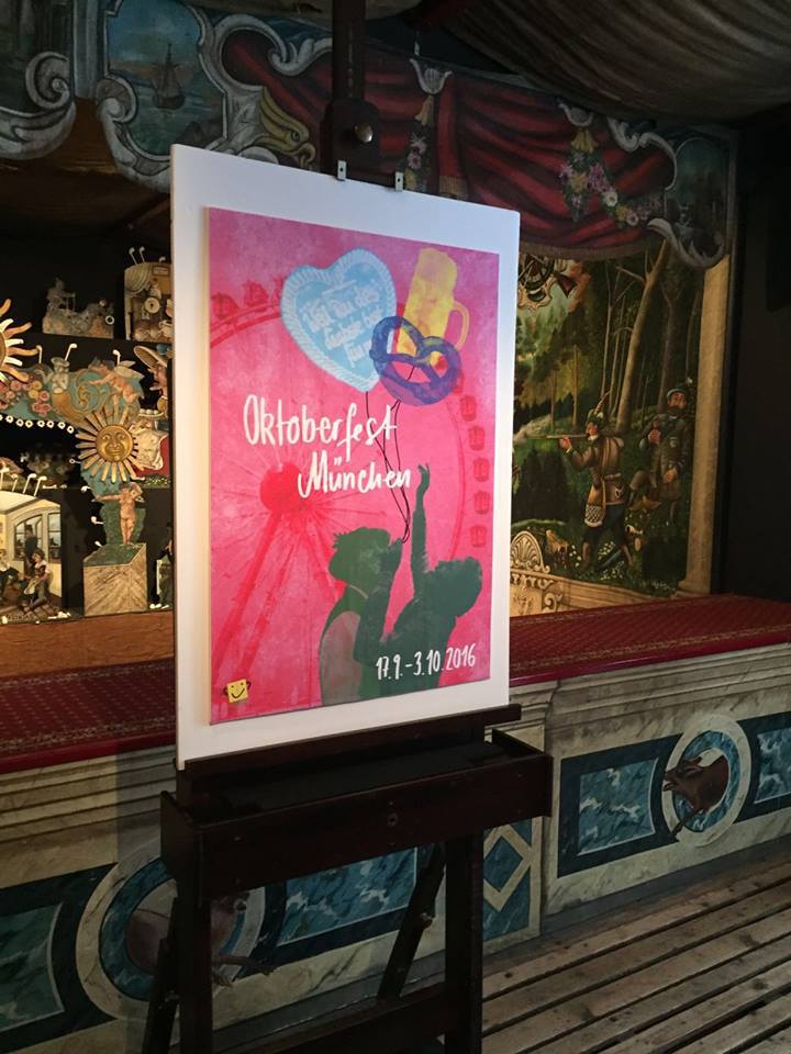 Wiesnplakat 2016 Platz 1 Oktoberfest