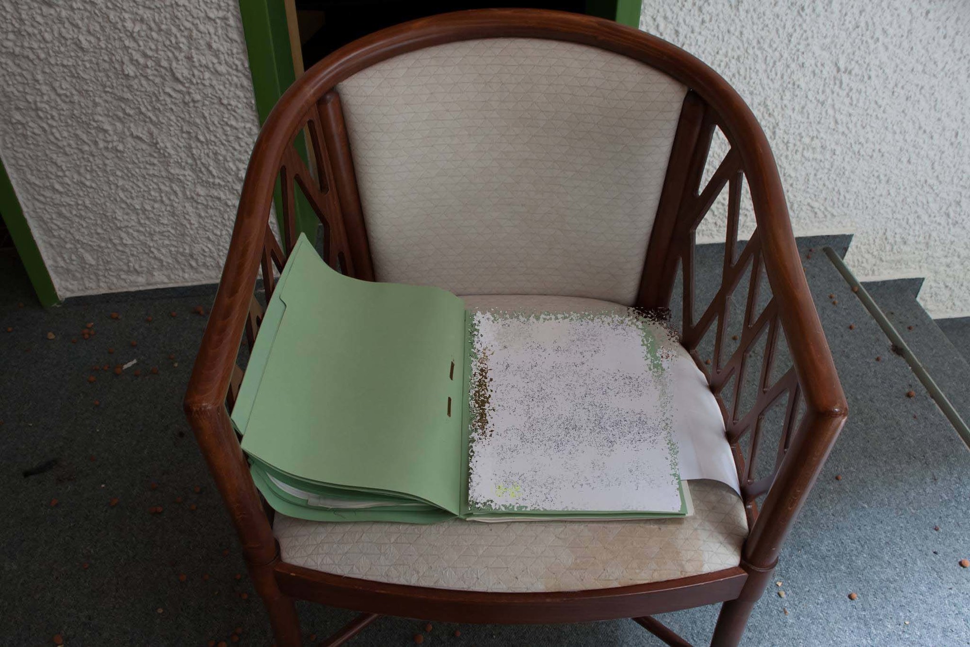 Sogar Patientenakten mit Infos über Patienten finden sich in dem ehemaligen Kursanatorium