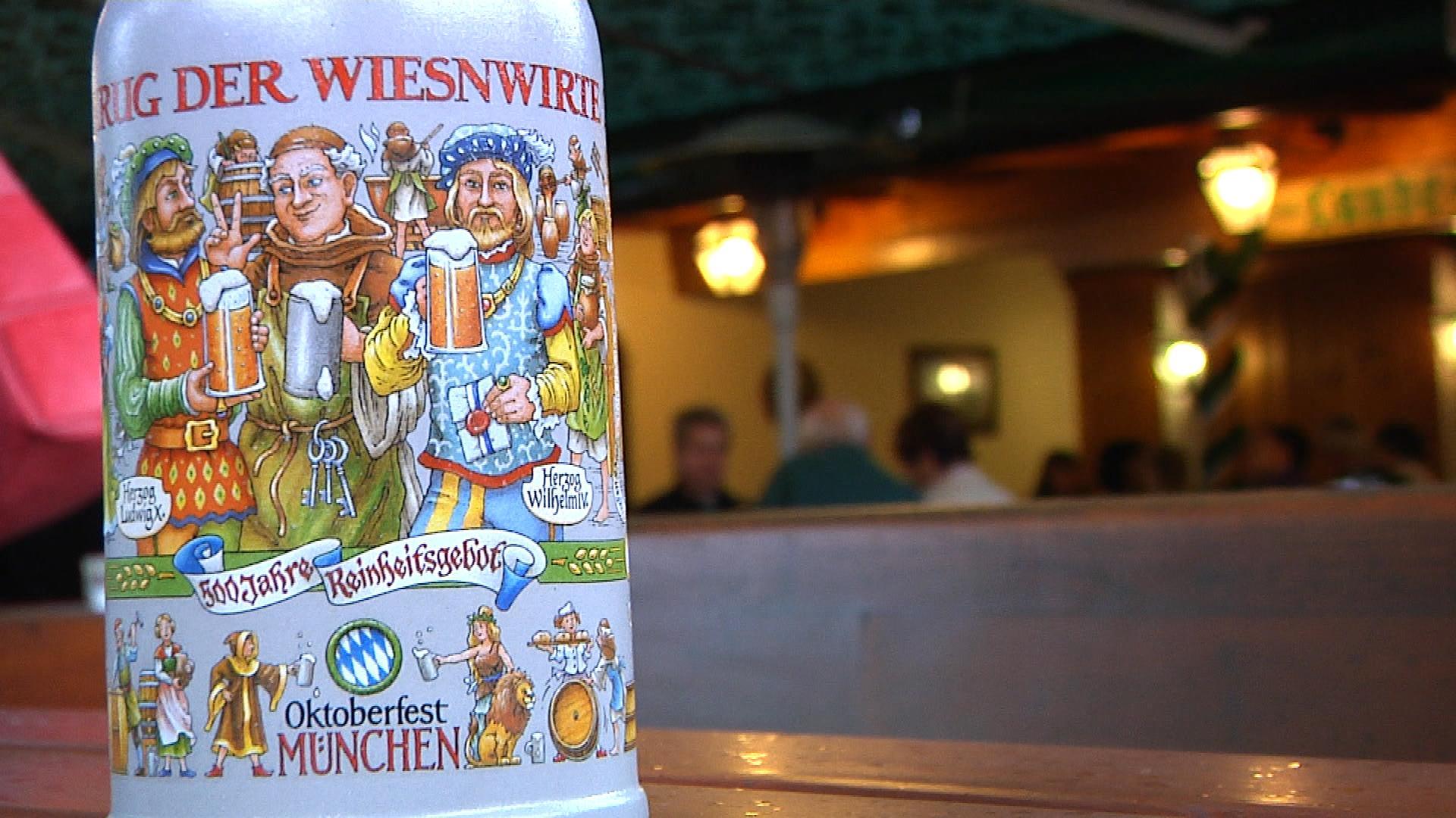 Oktoberfest Krug Wiesn Wirte, So sieht der diesjährige Wirte-Krug aus