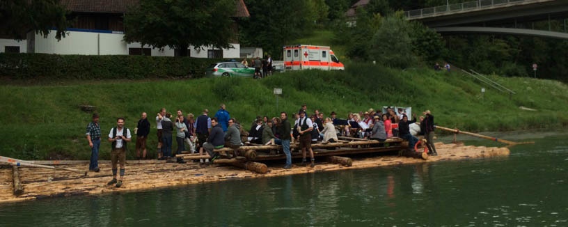 Floßfahrt, Symbolbild