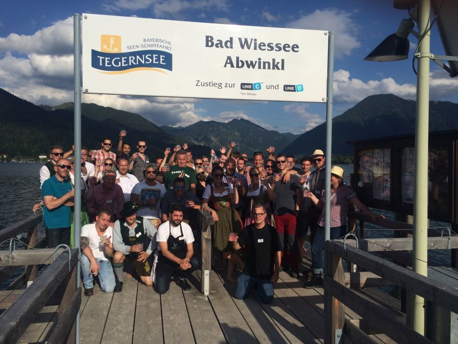 Die Teilnehmer hatten ihren Spaß beim "The Botanist" Foraging Day