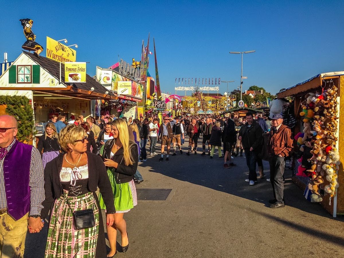 München Theresienwiese Wiesnplatz Oktoberfest
