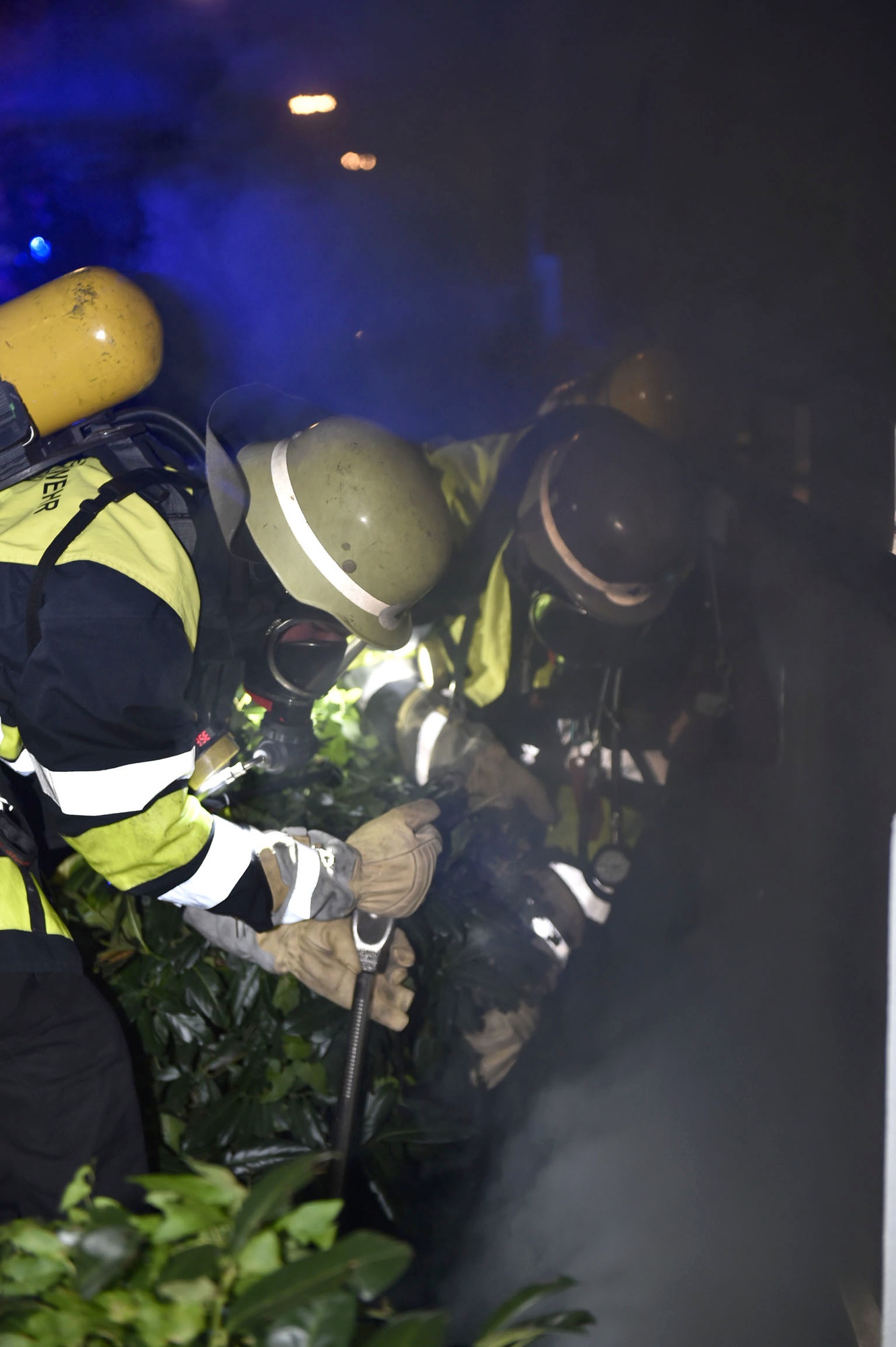 Der Kabelbrand in der Erzgießereistraße., Foto: Berufsfeuerwehr München
