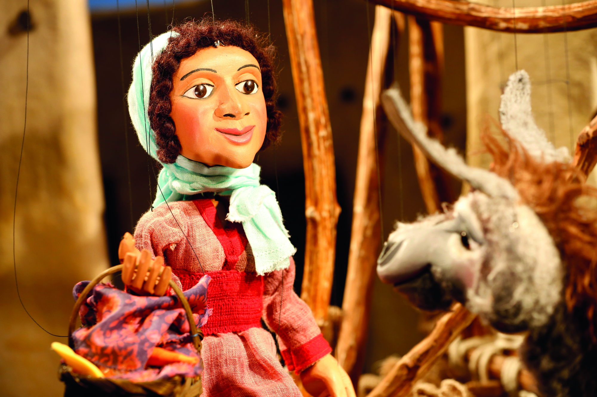 Die Augsburger Puppenkiste - Verfilmung der Weihnachtsgeschichte, Foto: FS/ Kiko