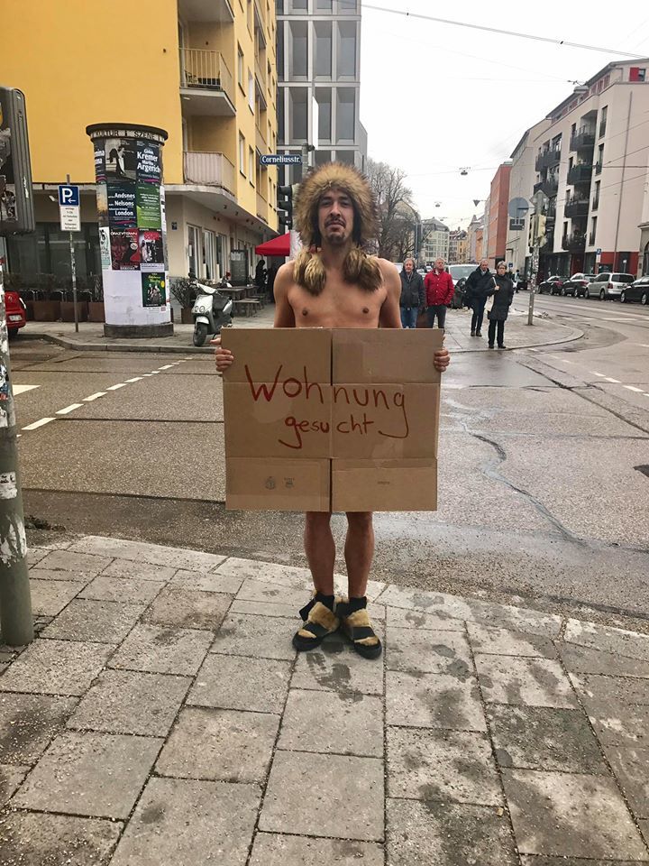 Wohnung gesucht Danny Beuerbach, Wohnungssuche mal anders.
