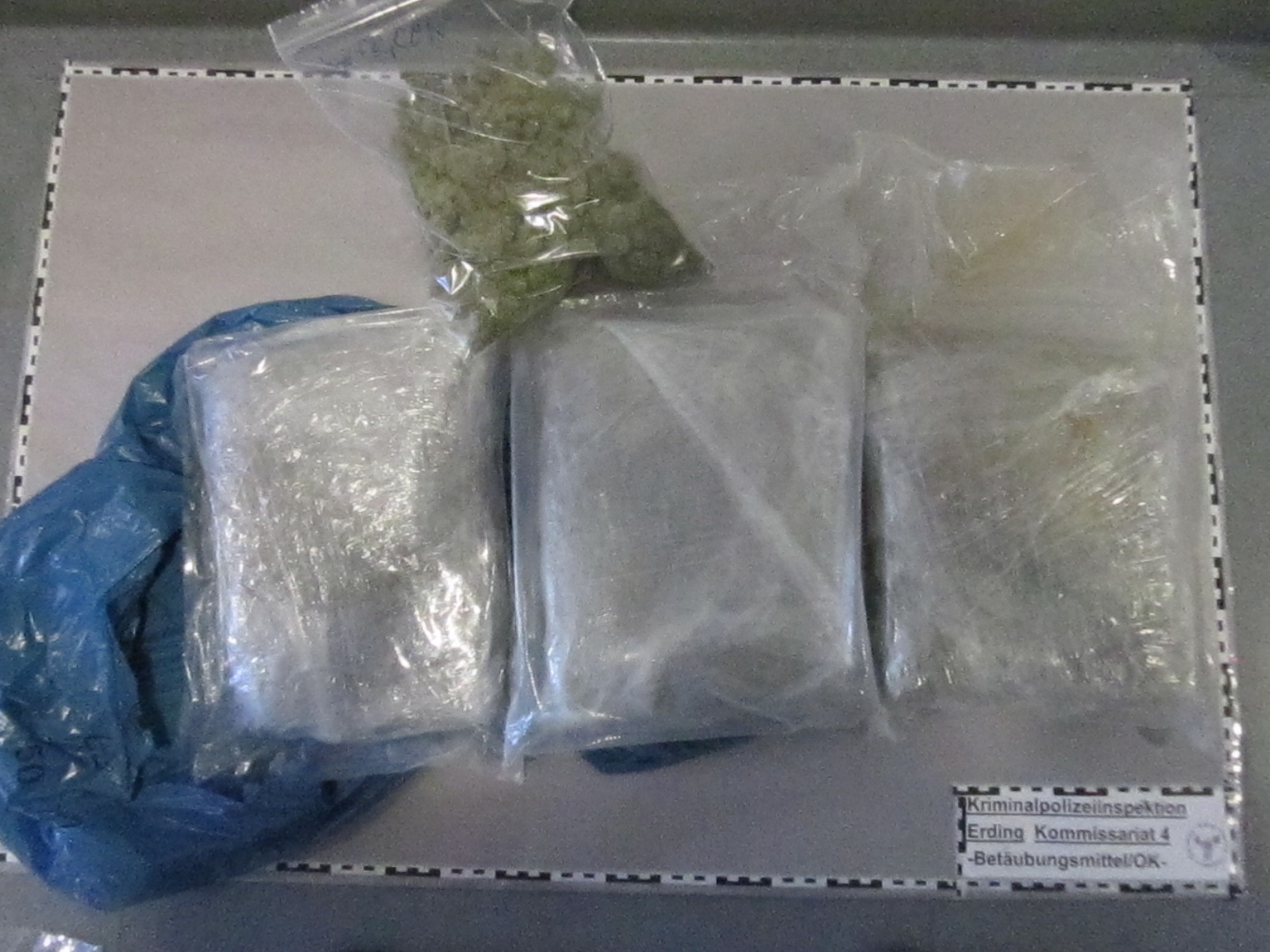 Sichergestelltes Marihuana, Foto: Polizeipräsidium Oberbayern Nord