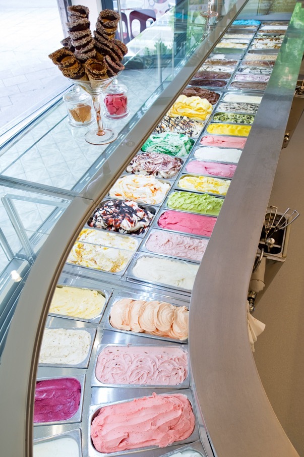 Herrliche Eis-Auswahl im Sarcletti., Foto: Eckert/Sarcletti