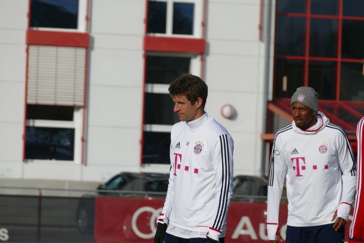 Thomas Müller und Jerome Boateng