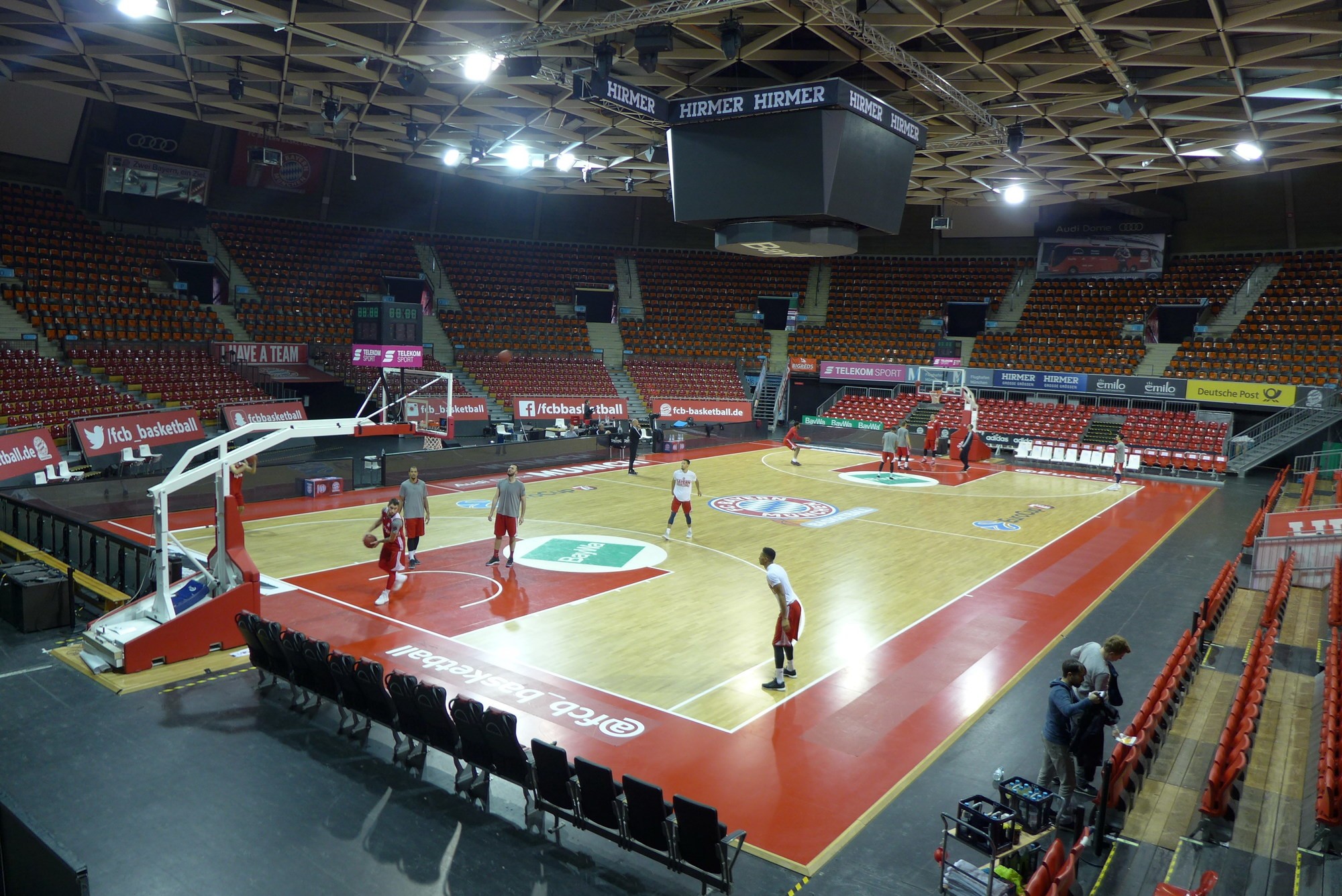 Audi Dome - Die Spielstätte des FC Bayern Basketball