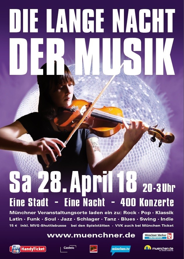 Lange Nacht der Musik - Plakat