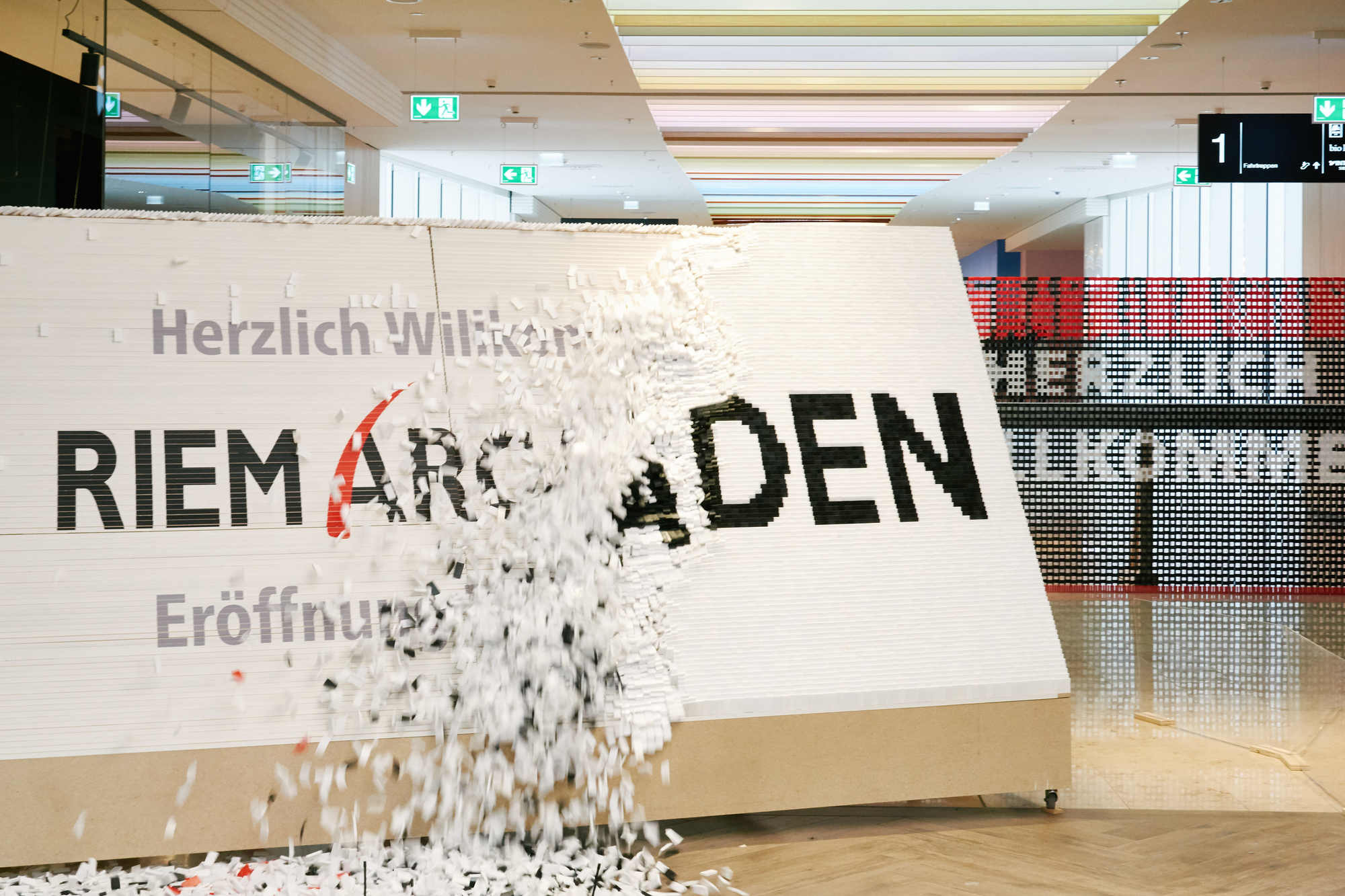 Eröffnung des Erweiterungsbaus der Riemarcaden am 26.03.2018
