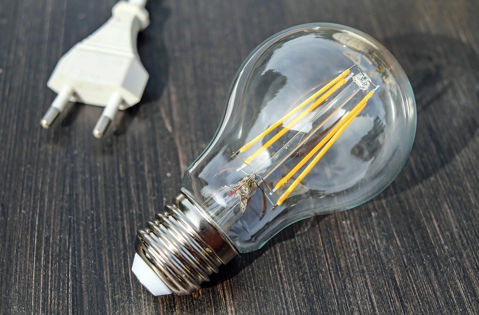 Glühbirne Strom Licht
