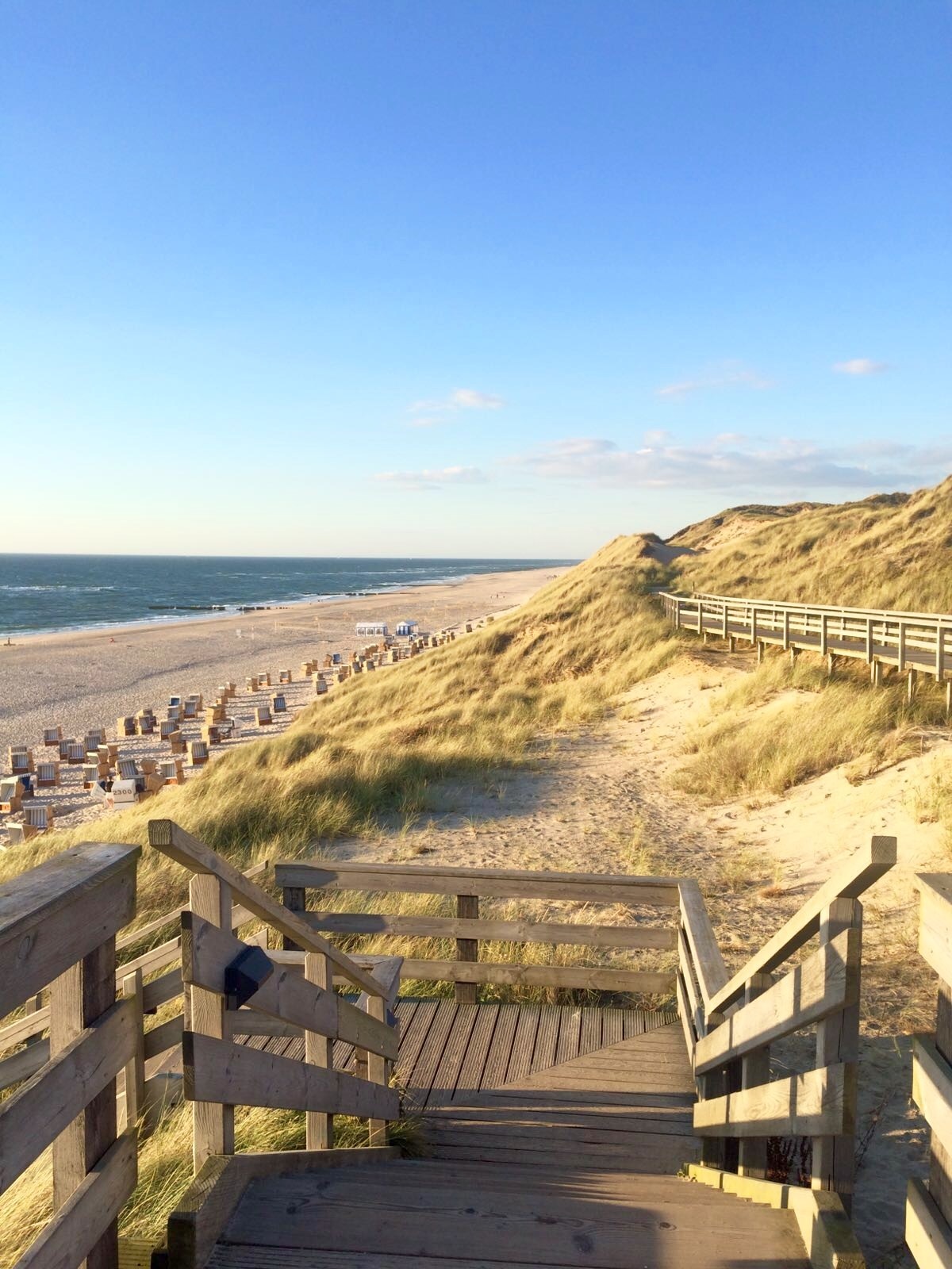 Abendstimmung am Nordseestrand