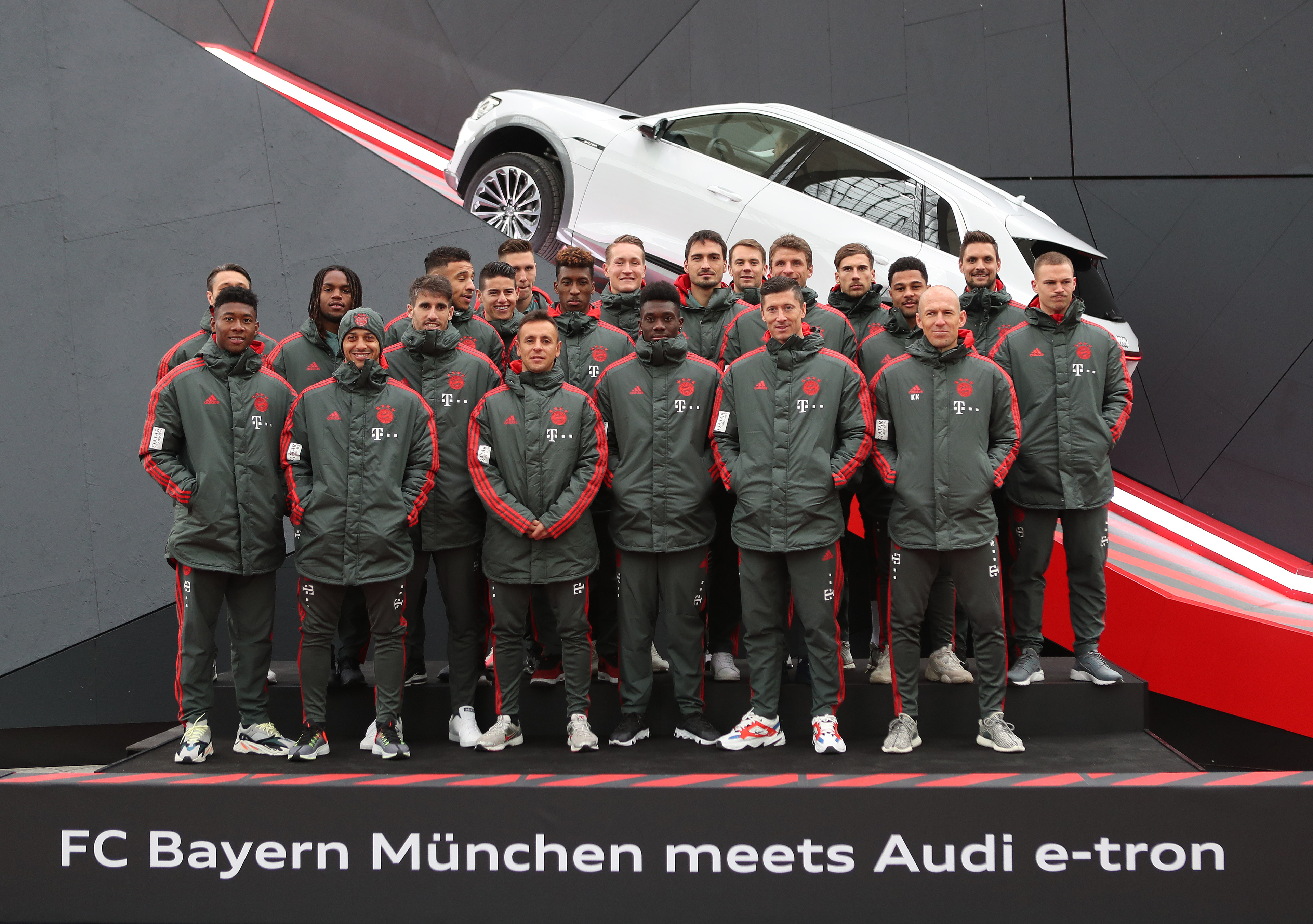FC Bayern testet neuen Audi e-tron, AUDI AG / 2019 Getty Images