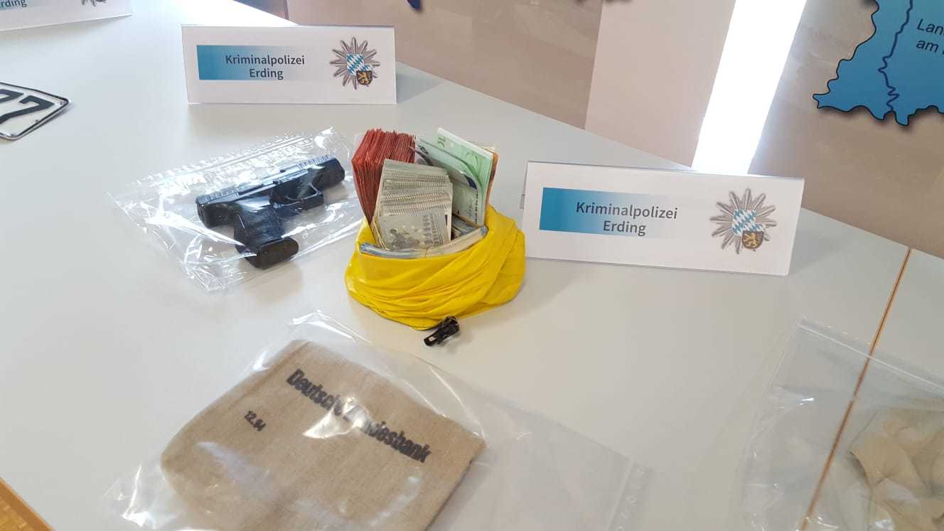 Banküberfallserie in Bayern