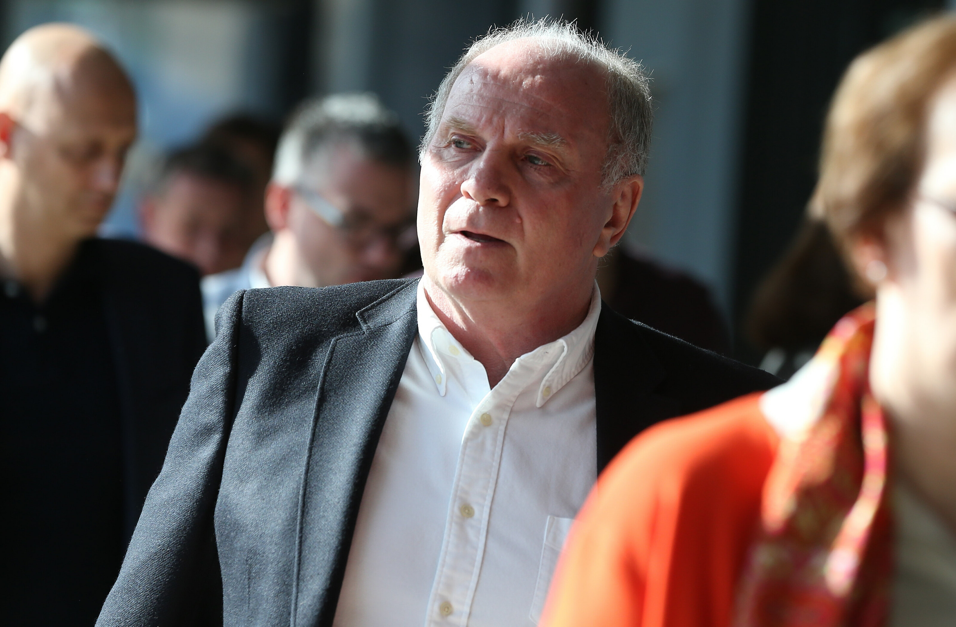 Uli Hoeneß, Präsident des FC Bayern München, GEPA pictures/ Marcel Engelbrecht