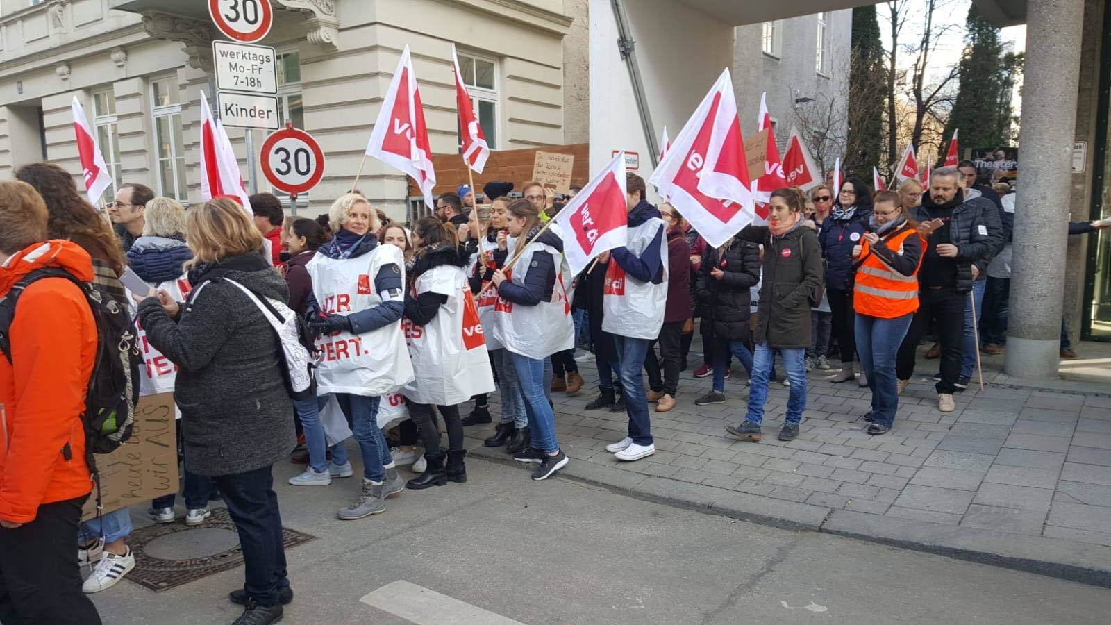 Streik im öffentlichen Dienst von Verdi
